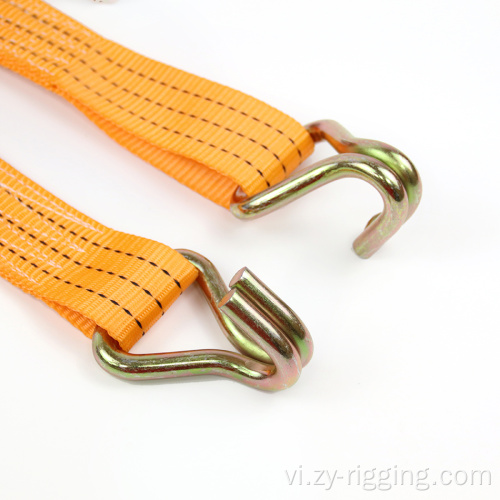 6t Hàng hóa Lashing Belt Ratchet buộc xuống